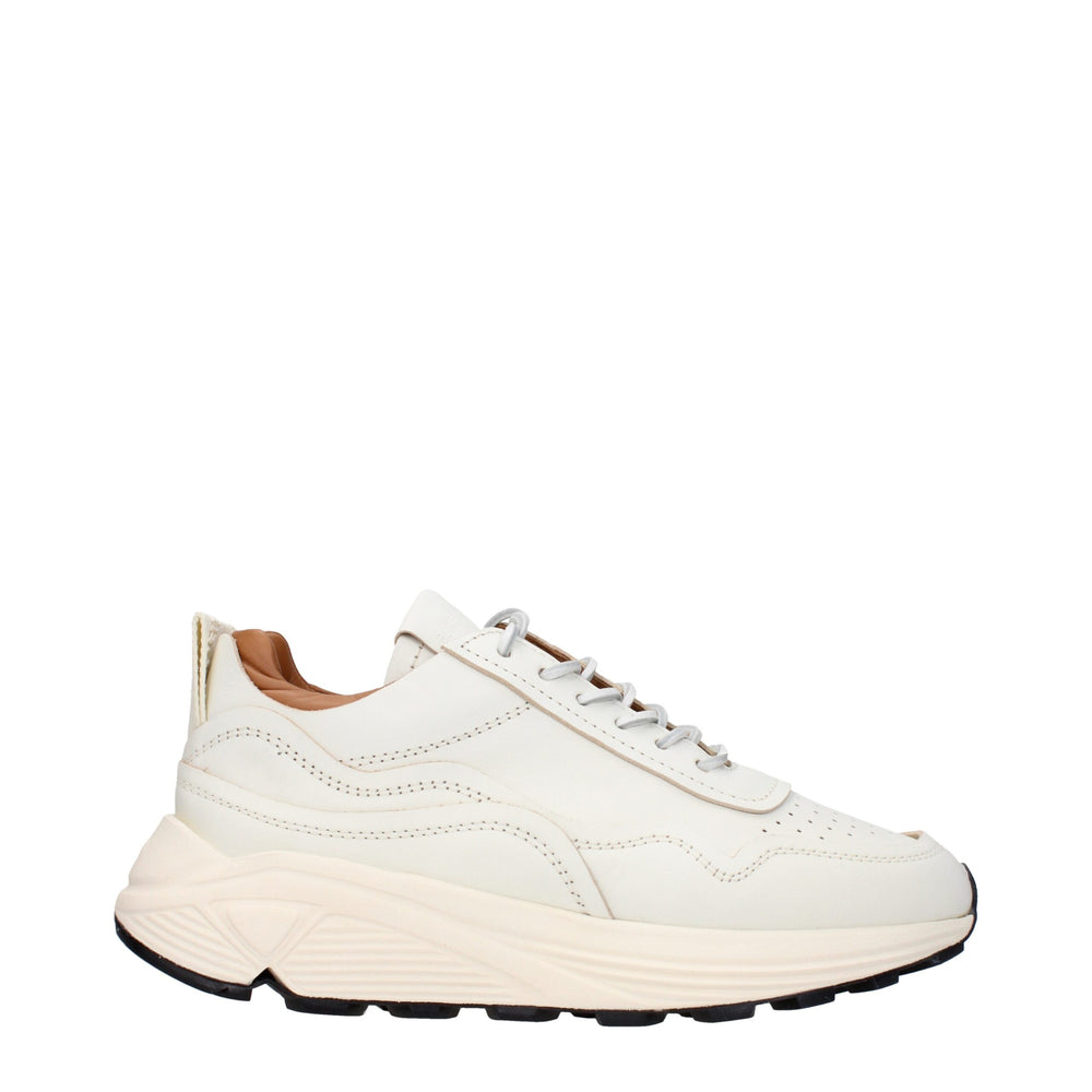 Weiße Sneaker aus Leder