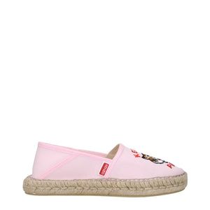 Espadrilles aus rosa Stoff