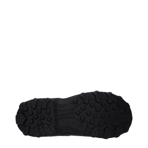 Schwarze Baumwollstiefeletten