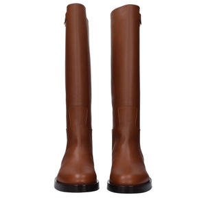 Braune Lederstiefel