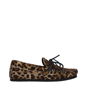 Braune Rosshaar Slipper