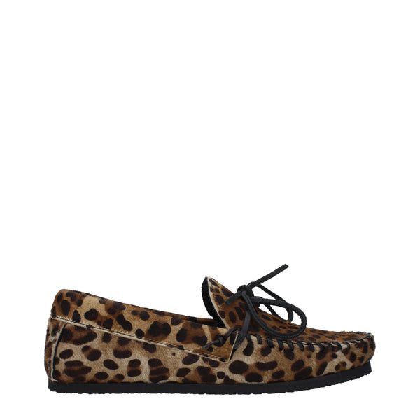 Braune Rosshaar Slipper