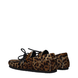 Braune Rosshaar Slipper