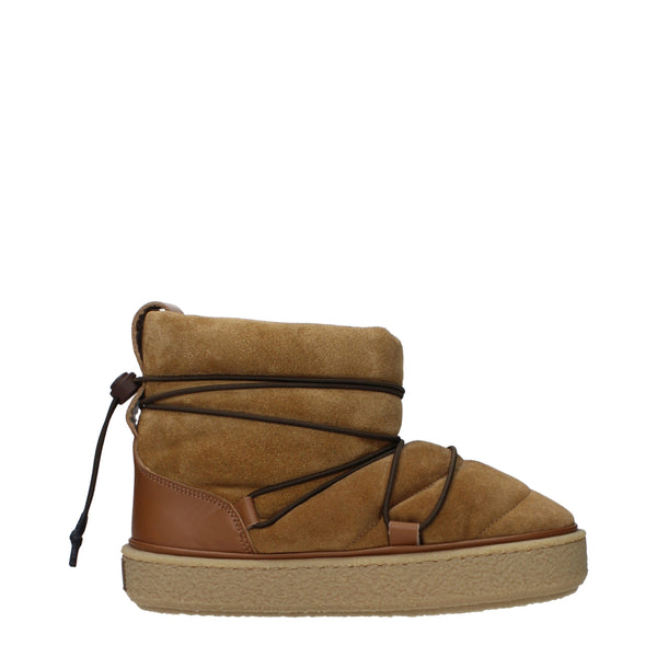 Braune Lederstiefeletten