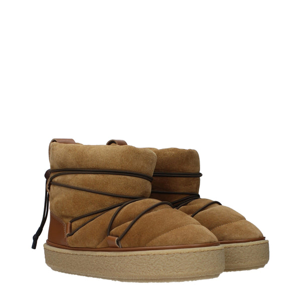 Braune Lederstiefeletten