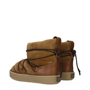 Braune Lederstiefeletten