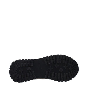Graue Leder-Sneakers