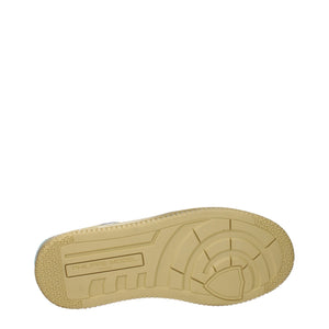 Weiße Sneakers aus Leder mit niedrigem Schaft