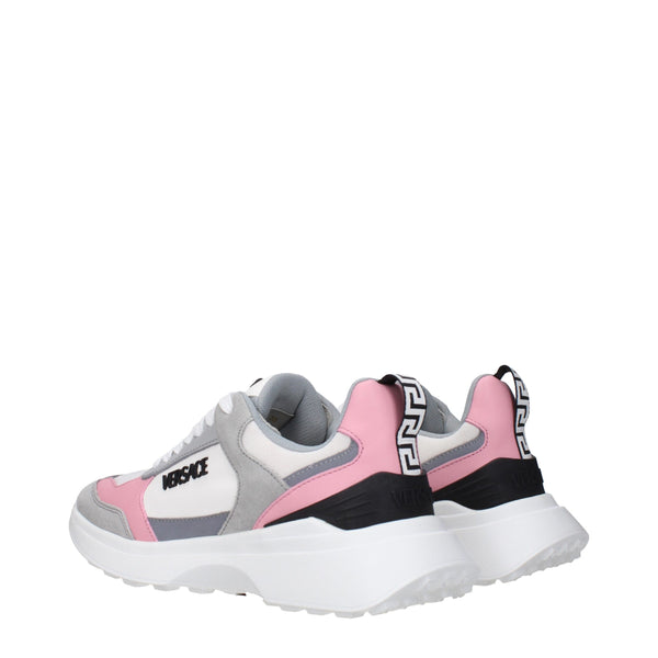 Weißer Stoff Turnschuhe