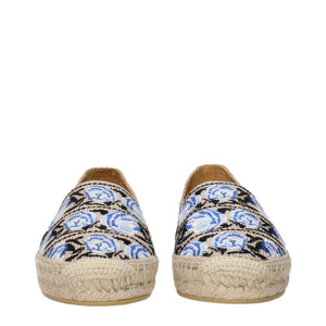 Espadrilles aus beigem Stoff