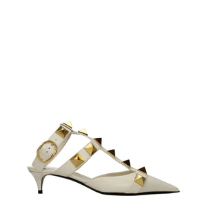 Beige Wildleder-Stilettos