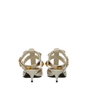 Beige Wildleder-Stilettos