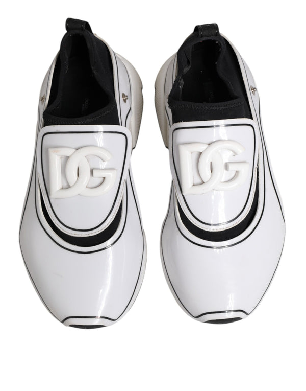 Weiß Schwarz Logo Plaque Daymaster Männer Turnschuhe Schuhe