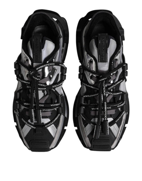 Multicolor getäfelte Space Sneakers Schuhe