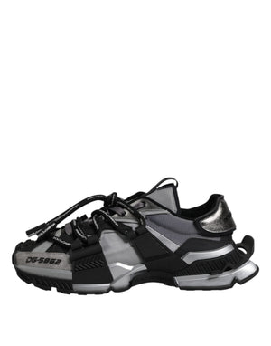 Multicolor getäfelte Space Sneakers Schuhe