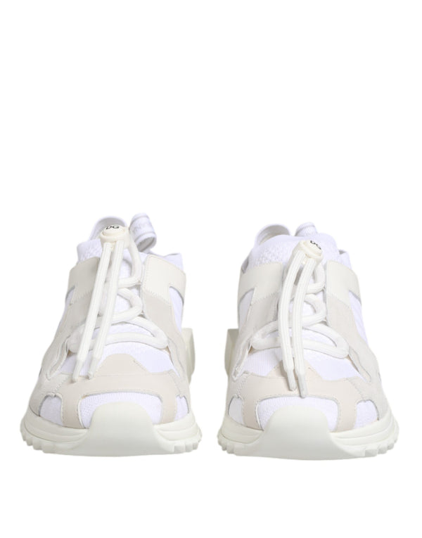 Weiß Sorrento Low Top Lace Up Turnschuhe Schuhe