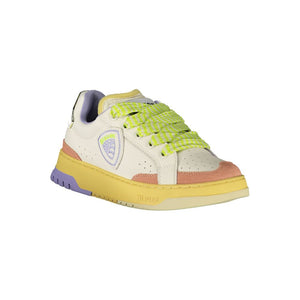 Weißes Leder Damen Sneaker