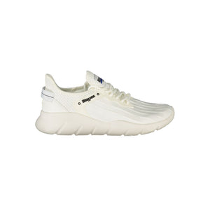 Weiß Polyester Männer Sneaker