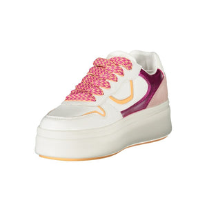 Weißes Leder Damen Sneaker