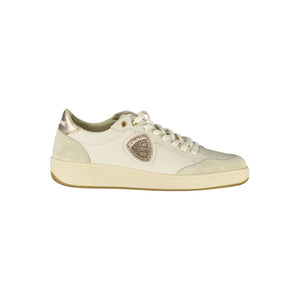 Weißes Leder Damen Sneaker