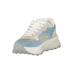 Blaue Polyester Damen Sneaker