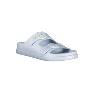 Blaue Polyethylen Damen Sandale