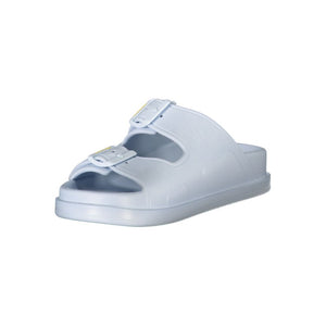 Blaue Polyethylen Damen Sandale