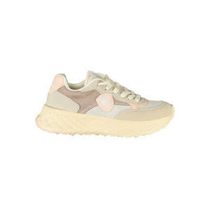 Beige Polyester Damen Sneaker