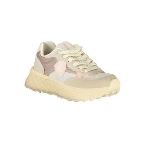 Beige Polyester Damen Sneaker
