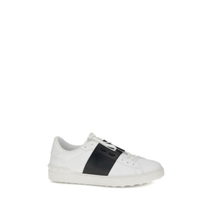 Weiße Kalbshaut Bos Taurus Sneakers mit niedrigem Schaft