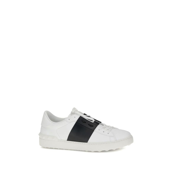 Weiße Kalbshaut Bos Taurus Sneakers mit niedrigem Schaft