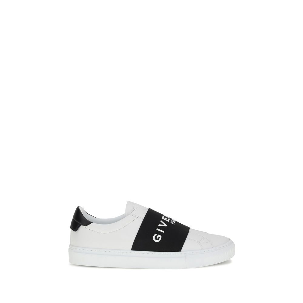 Weiße Kalbshaut Bos Taurus Sneakers mit niedrigem Schaft