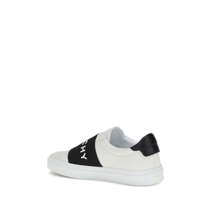 Weiße Kalbshaut Bos Taurus Sneakers mit niedrigem Schaft