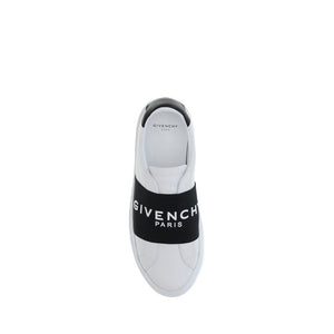 Weiße Kalbshaut Bos Taurus Sneakers mit niedrigem Schaft