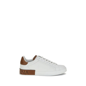 Weiße Kalbshaut Bos Taurus Sneakers mit niedrigem Schaft