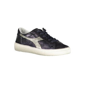Schwarzer Stoffsneaker