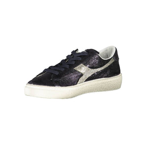 Schwarzer Stoffsneaker