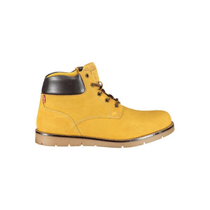 Gelber Leder Herrenstiefel