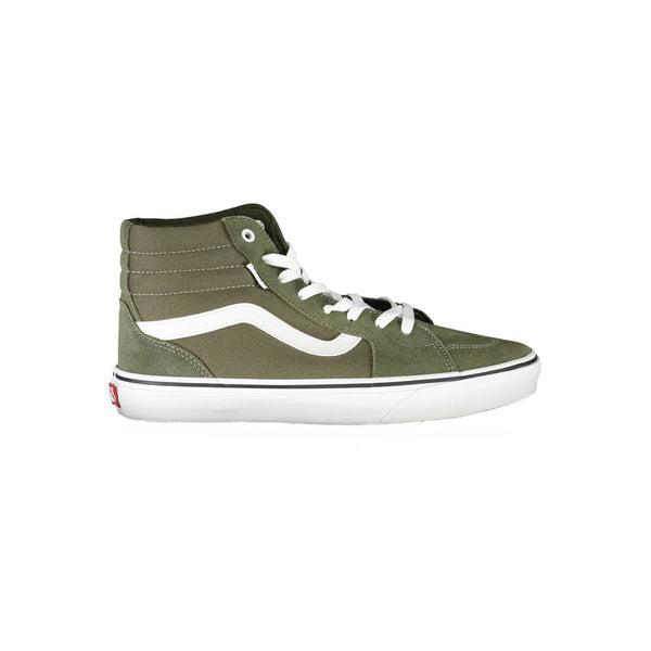 Grüner Polyester Sneaker