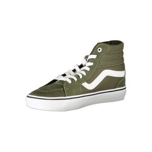 Grüner Polyester Sneaker