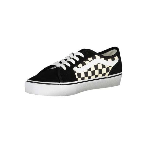 Schwarzer Polyester Sneaker