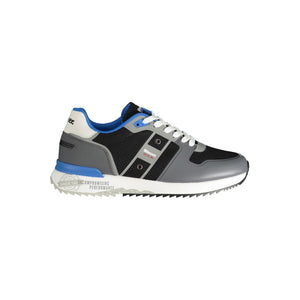 Graue Polyester Sneaker