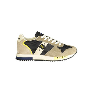 Grüner Polyester Sneaker