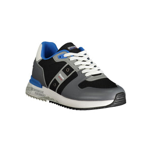 Graue Polyester Sneaker