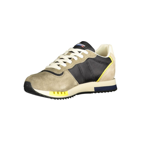 Grüner Polyester Sneaker
