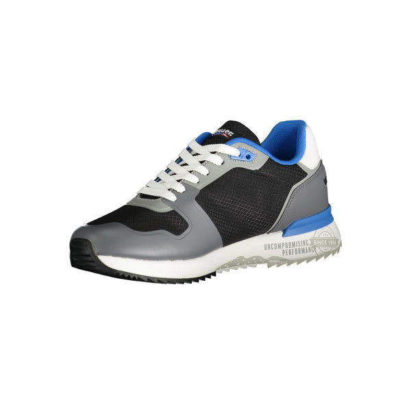 Graue Polyester Sneaker