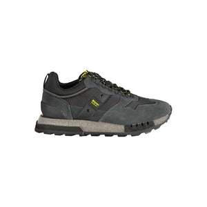 Schwarzer Polyester Sneaker