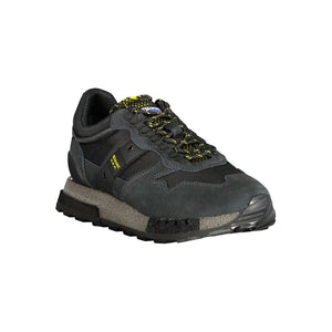 Schwarzer Polyester Sneaker
