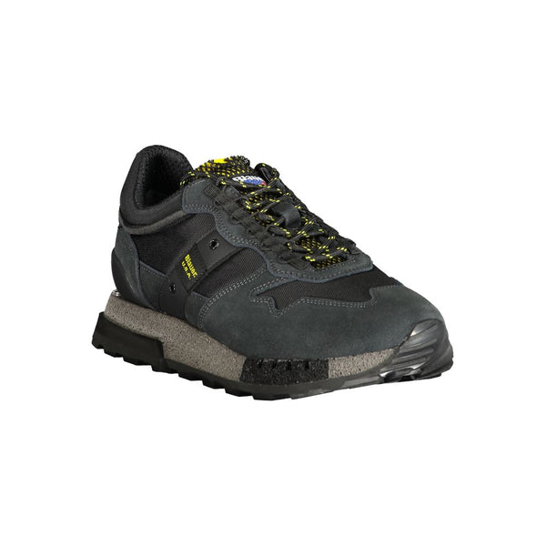 Schwarzer Polyester Sneaker