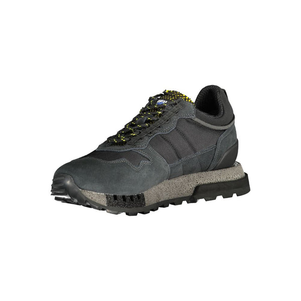 Schwarzer Polyester Sneaker